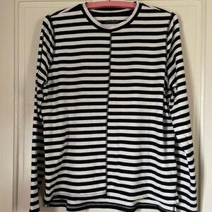 Banana Republic Long Sleeve Striped Tee